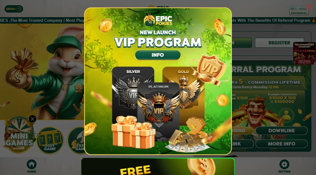 Epic Pokies Casino
